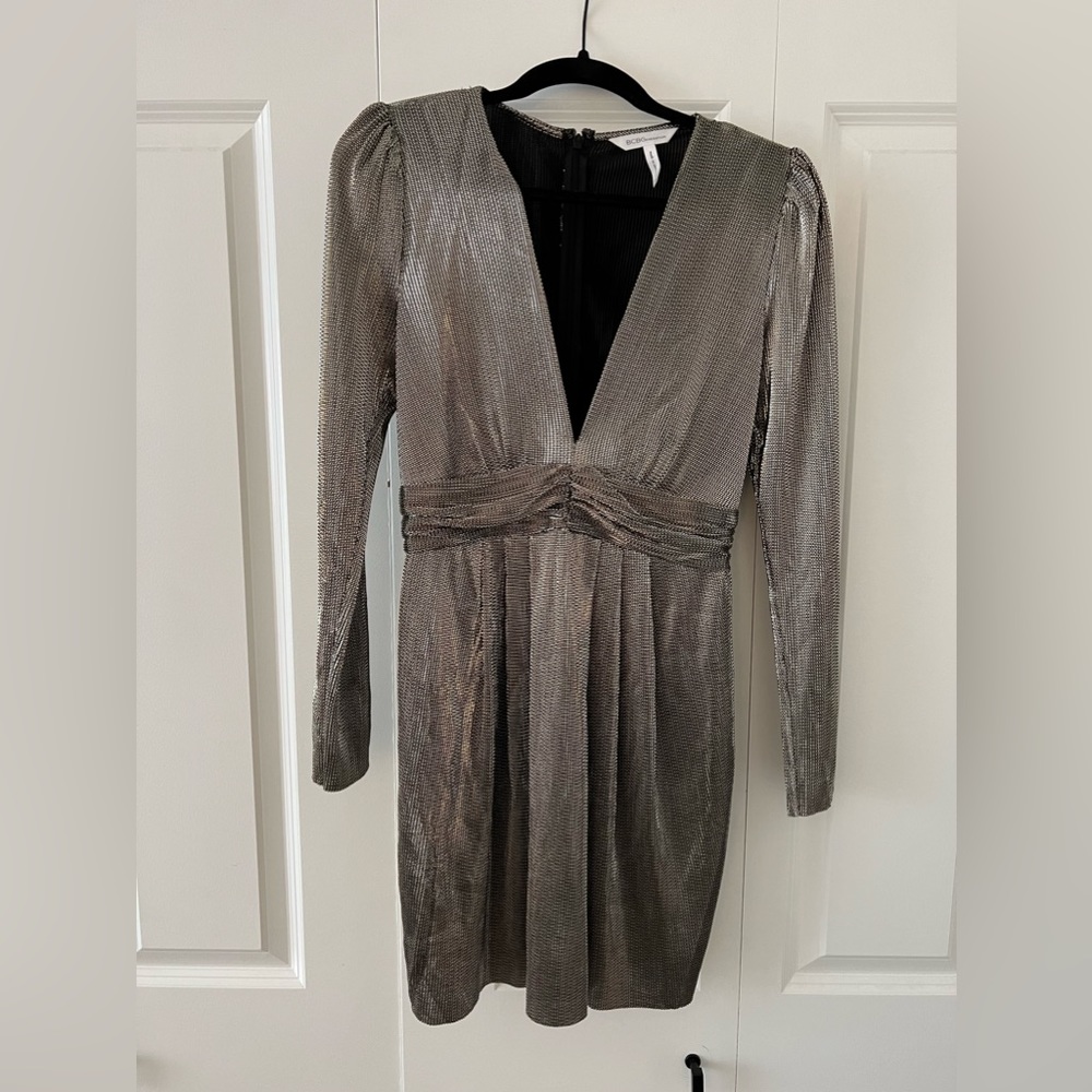 Bcbgeneration Metallic Mini Dress - image 1